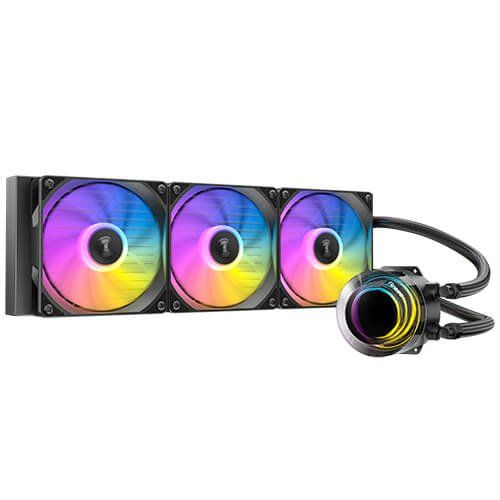 Antec Vortex Lum 360 ARGB Processor Liquid cooling kit 12 cm Black - Image 1