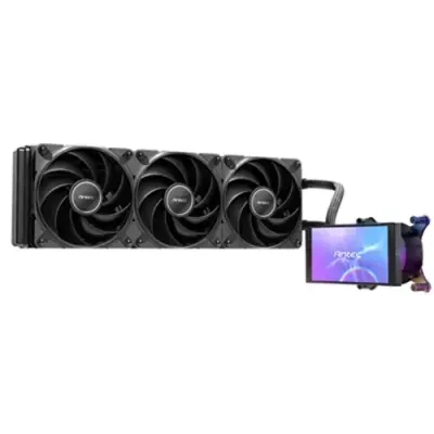 Antec VORTEX VIEW 360 Processor All-in-one liquid cooler 12 cm Black 1 - Thumbnail 2