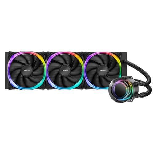 Antec VORTEX 360 ARGB Processor All-in-one liquid cooler Black - Image 1