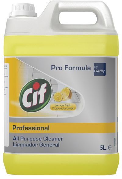Cif Professional All Purpose Cleaner Lemon 5 Litre 7517879