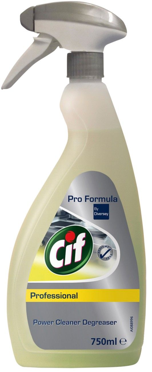 Cif Professional Power Degreaser Cleaning Spray 750ml - Image 1