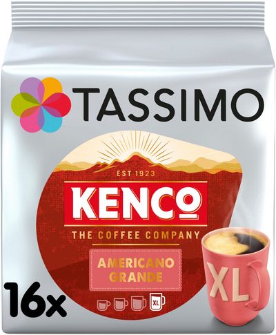 Tassimo Kenco Americano Grande Coffee 16 Pods x5 Pack of 80 4031640