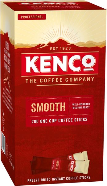 Kenco Smooth Instant Coffee Sticks 1.8g (Pack of 200) 4032261