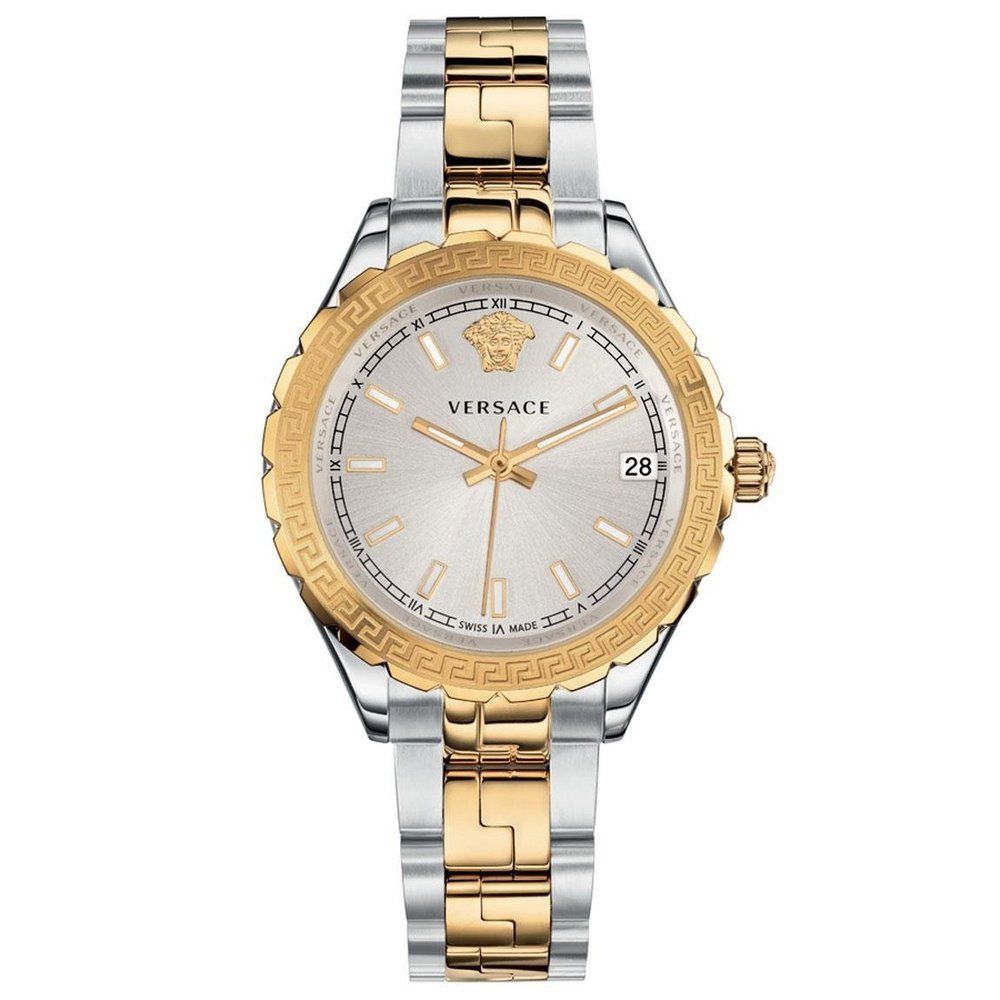 Versace V12030015 Hellenyium Quartz Silver Dial Ladies Watch - Image 1