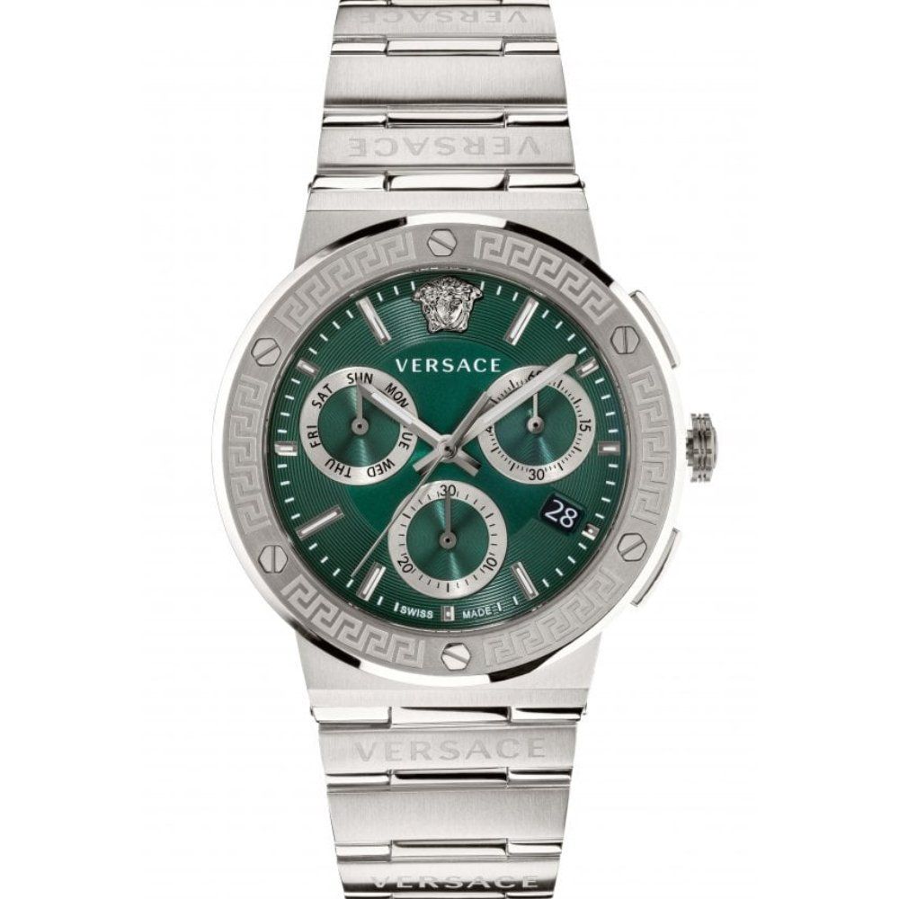 Versace VEZ900121 Greca Logo Chrono Luxury Men's Watch - Image 1