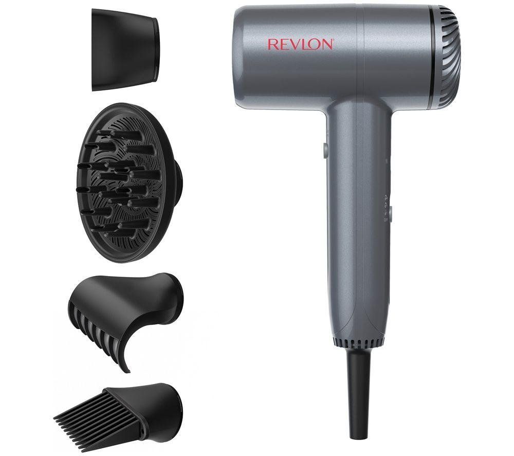 REVLON RVDR5378UK Powermove Hairdryer - Grey, Black - Image 1