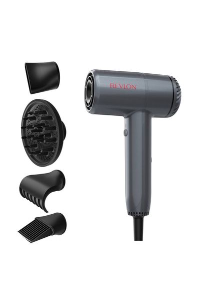 REVLON RVDR5378UK Powermove Hairdryer - Grey, Black - Thumbnail 2