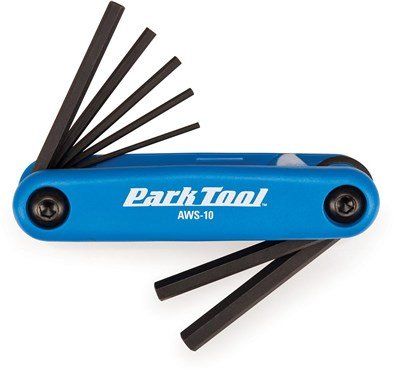 Park Tool AWS10C - Fold-Up Hex Wrench Set - Image 1