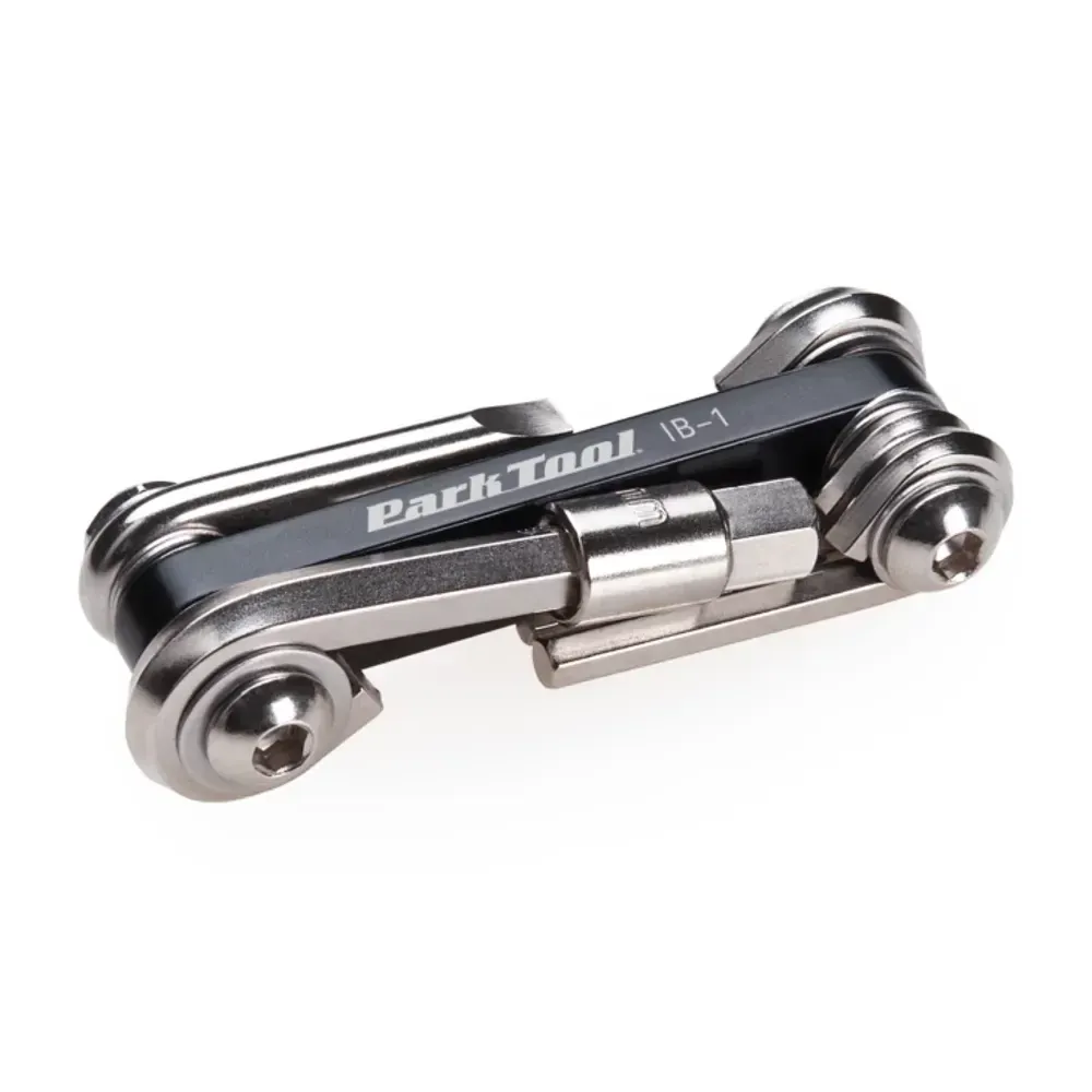 Park Tool IB-1 I-Beam Mini Fold Up Wrench and Screwdriver Set - Image 1