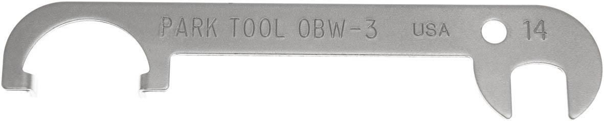 Park Tool OBW3C Offset Brake Wrench 14 mm Brake Centering Tool - Image 1