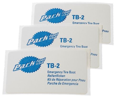 Park Tool TB2C Emergency Tyre Boot - Set of 3