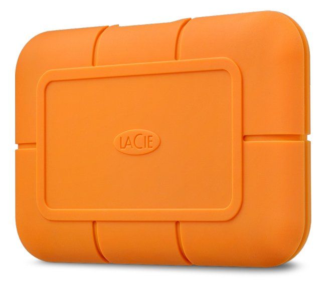 LaCie Rugged 500 GB USB Type-C 3.2 Gen 2 (3.1 Gen 2) Orange - Image 1