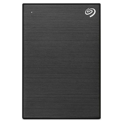 SEAGATE One Touch Portable Hard Drive - 5 TB, Black, Black