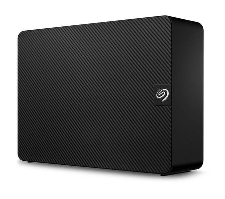 SEAGATE Expansion Desktop External Hard Drive - 20 TB, Black, Black