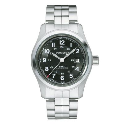 Hamilton Khaki Field Silver & Black Automatic Watch H70515137