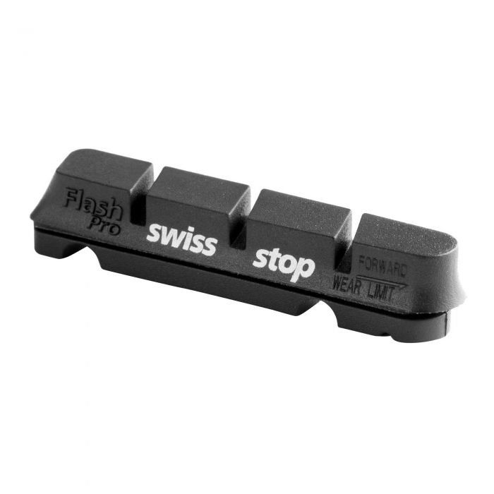 Swissstop Flash Pro Replacement Pads - Aluminium Rims - Original Black - Image 1