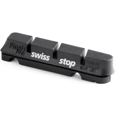 Swissstop Flash Pro Replacement Pads - Aluminium Rims - Original Black - Thumbnail 2