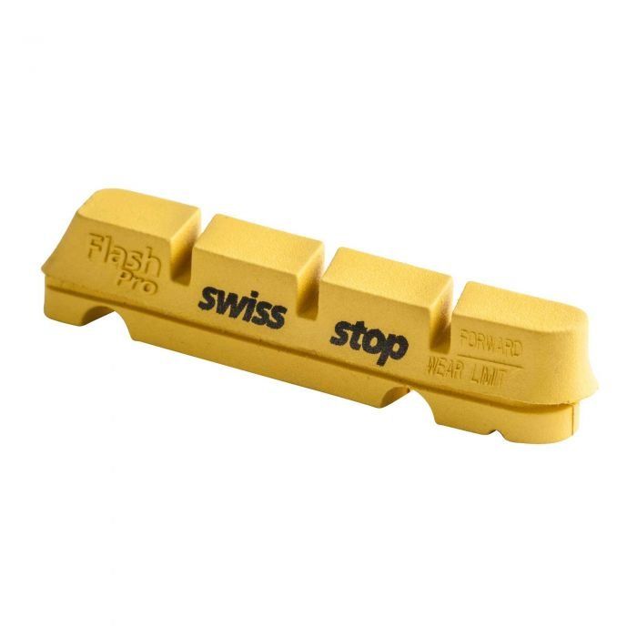 Swissstop Flash Pro Replacement Pads - Carbon Rims - Yellow King - Image 1