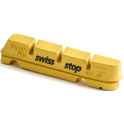 Swissstop Flash Pro Replacement Pads - Carbon Rims - Yellow King - Thumbnail 2