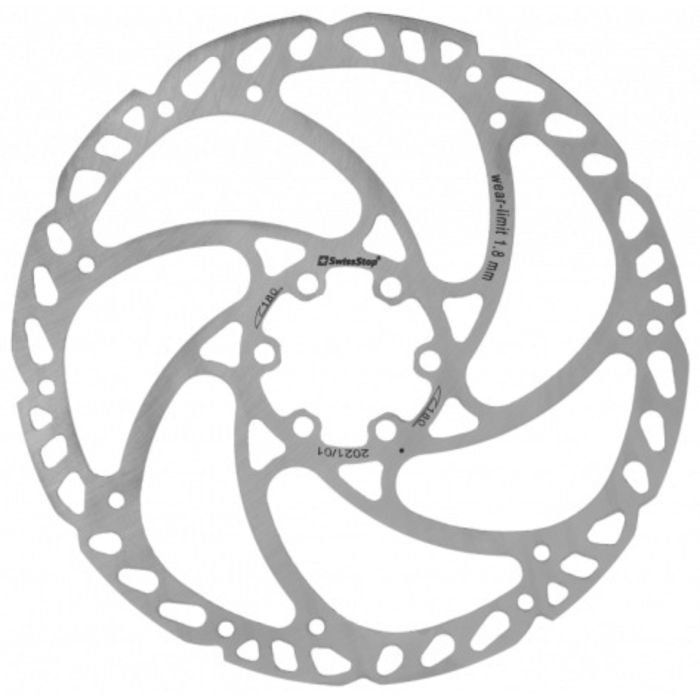 Swissstop Catalyst One 6 Bolt Disc Brake Rotor - 180mm - Image 1