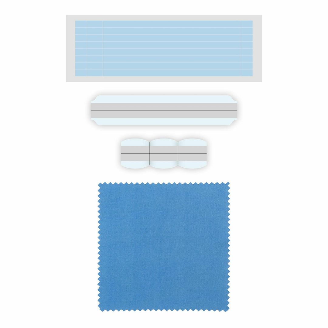 DICOTA D30194 self-adhesive label Rectangle Transparent - Image 1