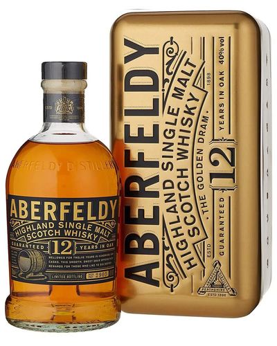 Aberfeldy 12 Year Old / The Golden Dram Highland Whisky