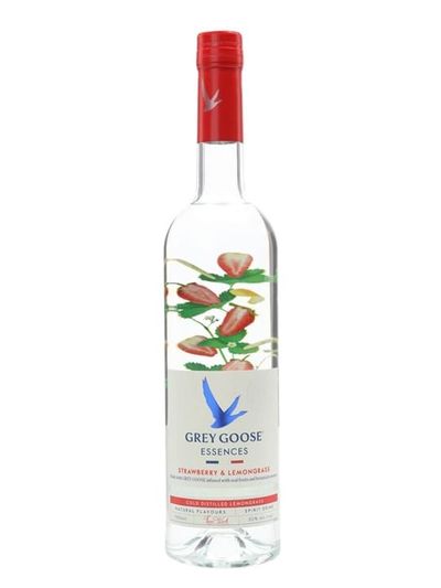 Grey Goose Essences Strawberry & Lemongrass Vodka Based Spirit, 70 cl