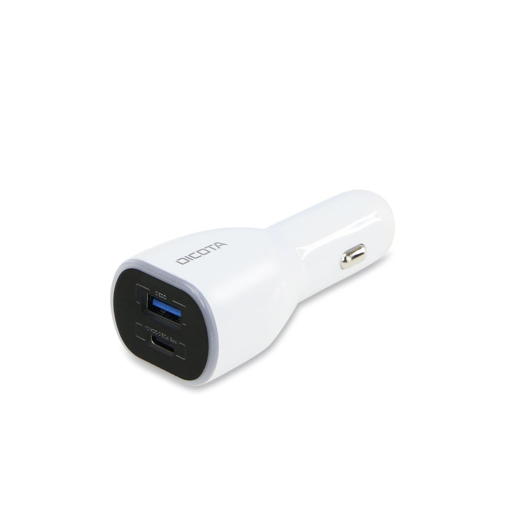 DICOTA D31932 mobile device charger Laptop, Smartphone, Tablet White Cigar lighter Auto - Image 1