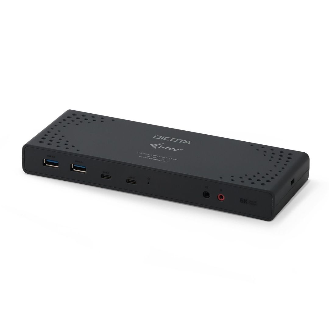 DICOTA D31952-UK laptop dock/port replicator Wired USB Type-C Black - Image 1
