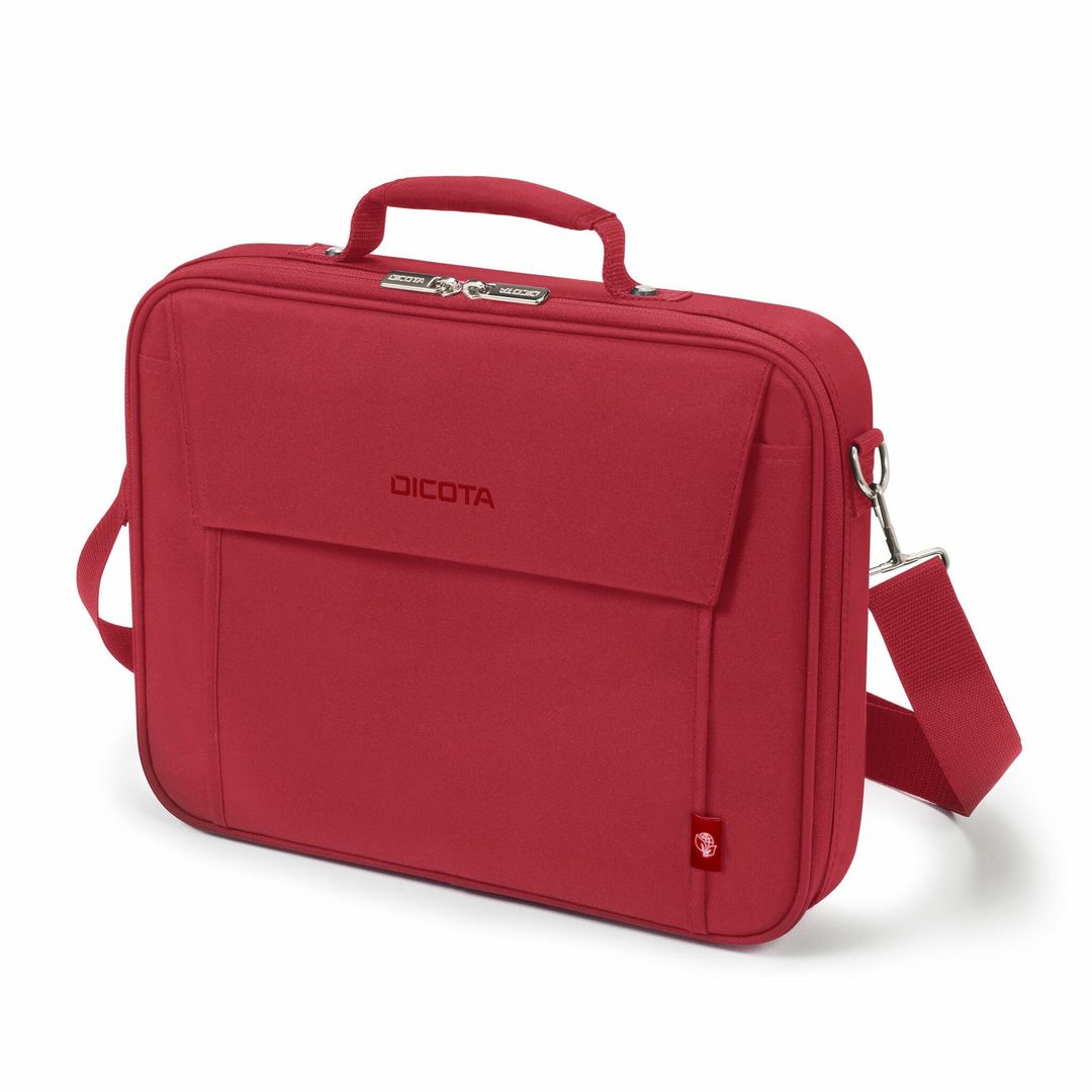DICOTA Eco Multi BASE 39.6 cm (15.6") Briefcase Red - Image 1