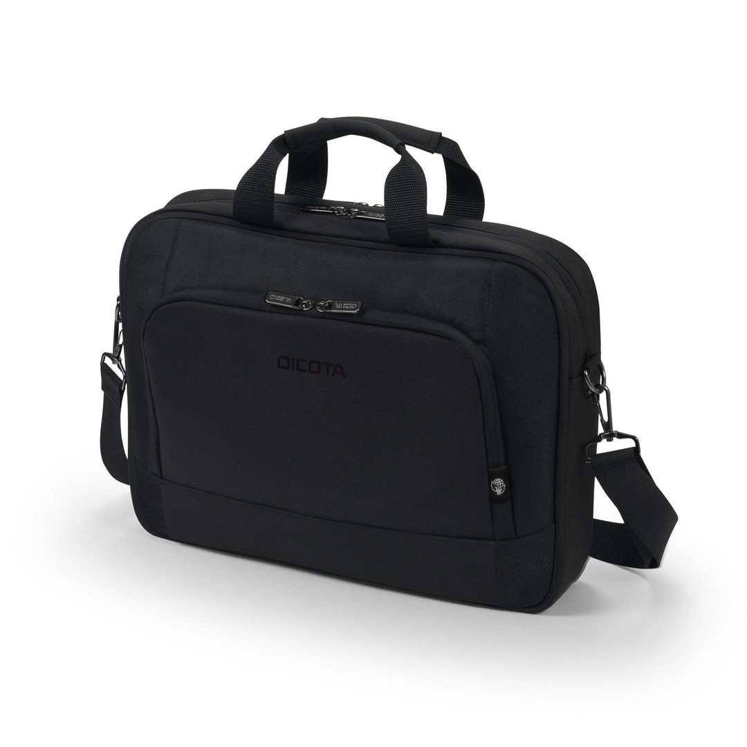 DICOTA Eco Top Traveller BASE 39.6 cm (15.6") Toploader bag Black - Image 1