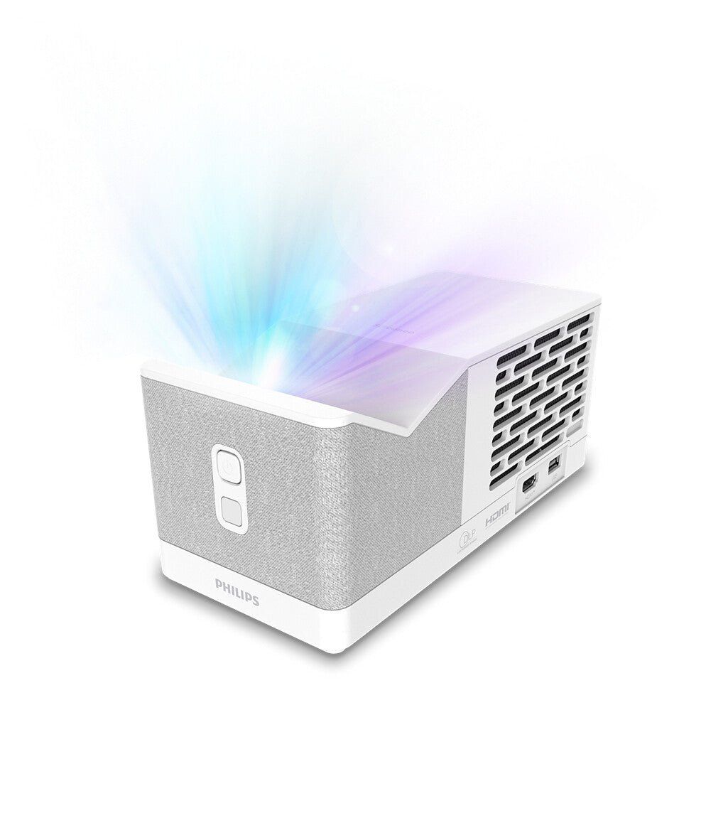 PHILIPS Screeneo UL5 Smart Full HD Home Cinema Projector, White - Image 1