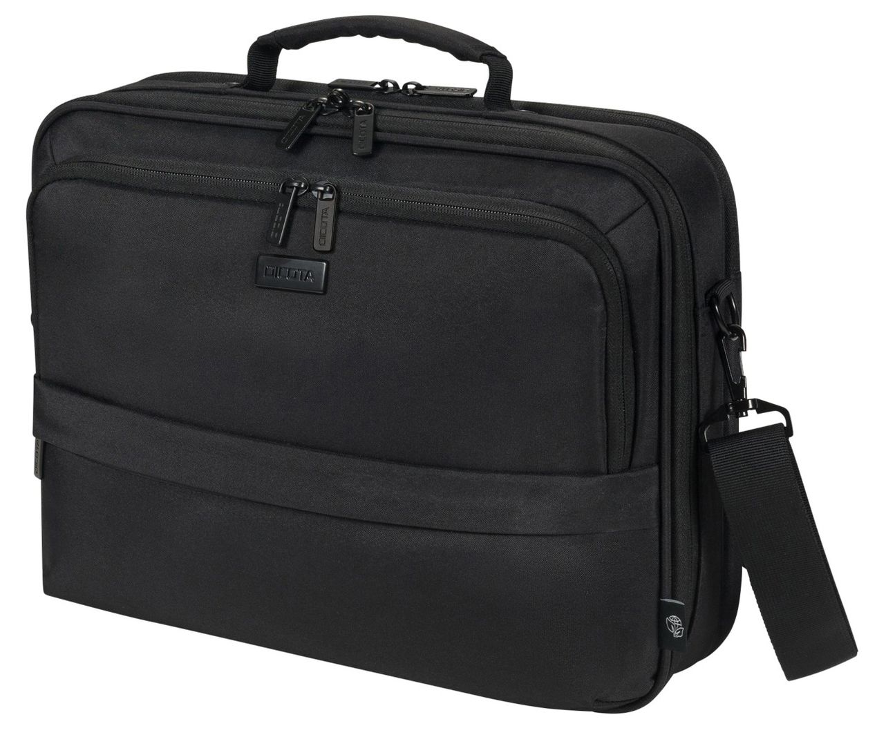 DICOTA D32031-RPET laptop case 43.9 cm (17.3") Briefcase Black - Image 1
