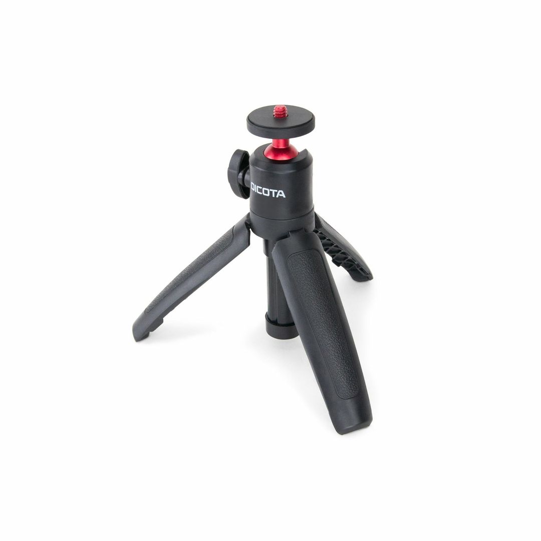 DICOTA D32049 tripod Action camera 3 leg(s) Black, Red - Image 1