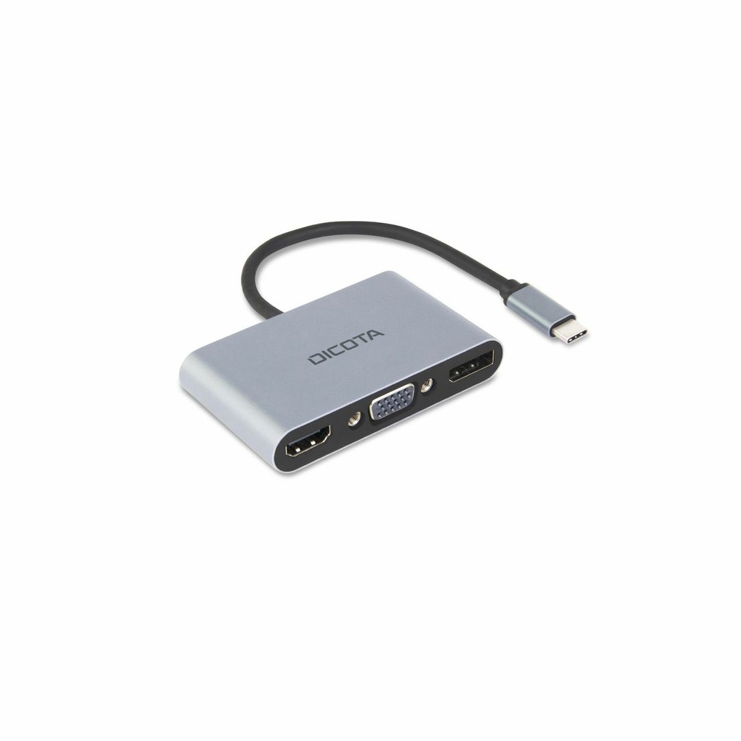 DICOTA D32064 mobile device dock station Tablet/Smartphone/Laptop Silver - Image 1