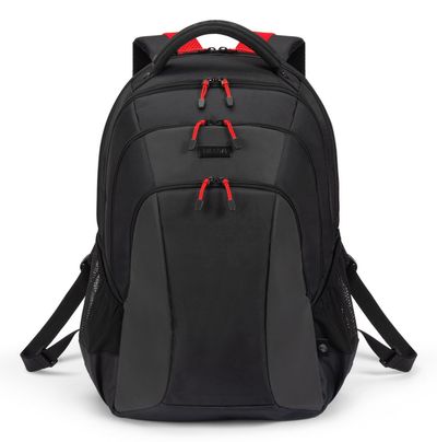 DICOTA D32119-RPET backpack Casual backpack Black, Red Polyester, Recycled polyethylene terephthalate (rPET)