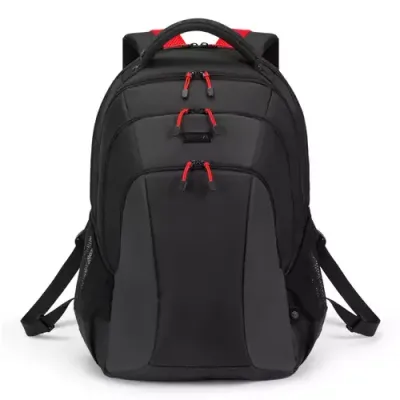 DICOTA D32119-RPET backpack Casual backpack Black, Red Polyester, Recycled polyethylene terephthalate (rPET) - Thumbnail 2