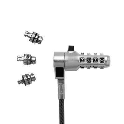 DICOTA D32128 cable lock Black, Steel 2 m