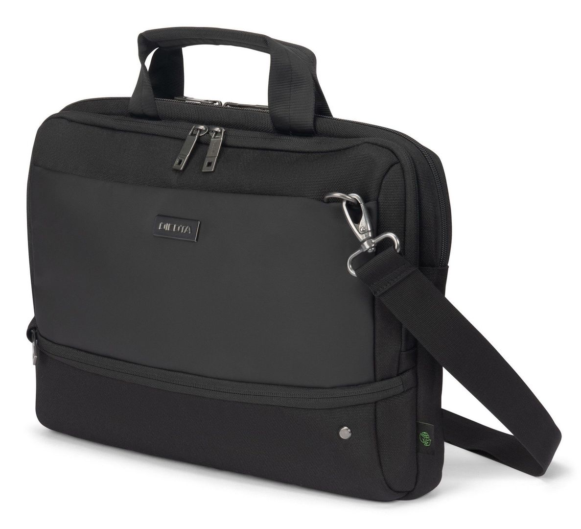 DICOTA D32172-RPET laptop case 35.6 cm (14") Briefcase Black - Image 1