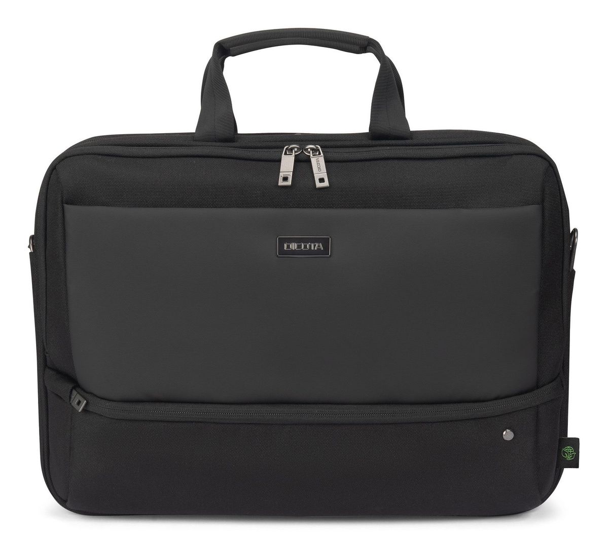 DICOTA D32173-RPET laptop case 35.6 cm (14") Briefcase Black - Image 1
