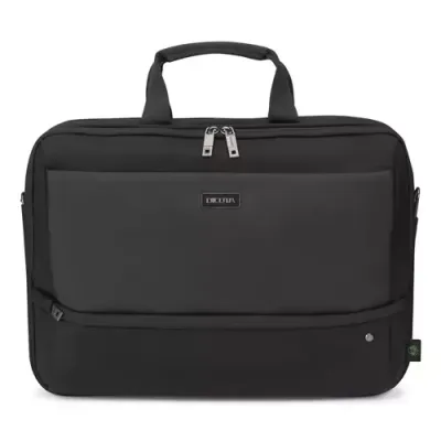 DICOTA D32173-RPET laptop case 35.6 cm (14") Briefcase Black - Thumbnail 2