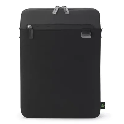 DICOTA D3250502 laptop case 35.6 cm (14") Sleeve case Black - Thumbnail 2