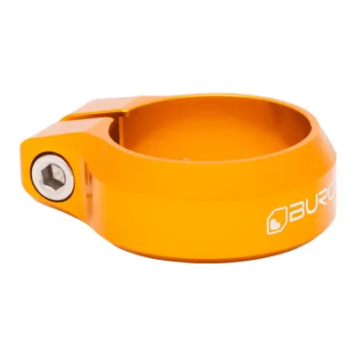 Burgtec Seat Clamp Iron Bro Orange