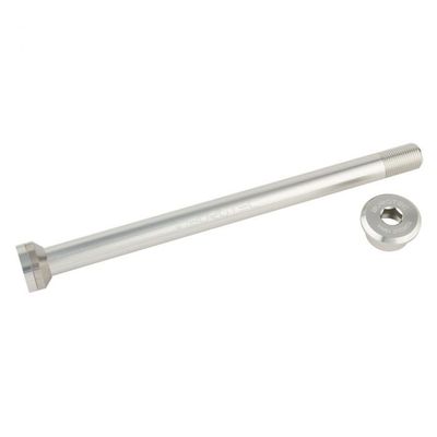 Burgtec Transition Boost Rear Axle - Rhodium Silver