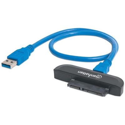 Manhattan USB-A to SATA 2.5" Adapter Cable. 42cm. Male to Male. 5