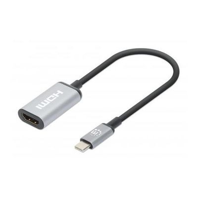 Manhattan USB-C to HDMI Cable. 4K@60Hz. 5 Gbps (USB 3.2 Gen1 aka USB 3