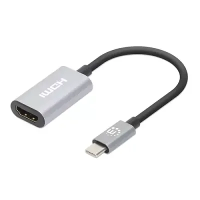 Manhattan USB-C to HDMI Cable. 4K@60Hz. 5 Gbps (USB 3.2 Gen1 aka USB 3 - Thumbnail 2