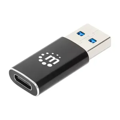 Manhattan USB-C to USB-A Adapter. Female to Male. 10 Gbps (USB 3.2 Gen - Thumbnail 3