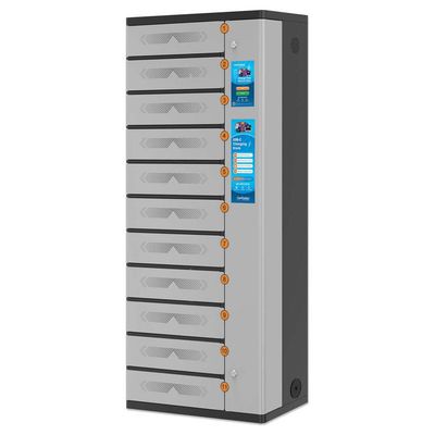 Manhattan Kiosk Individual compartment Laptop Cabinet USB-C 15.6"