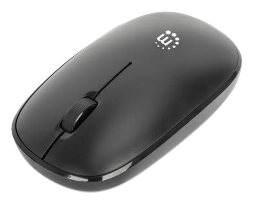 Manhattan MW3050 Wireless Optical Mouse. Black. 1200dpi. 2.4Ghz (up to